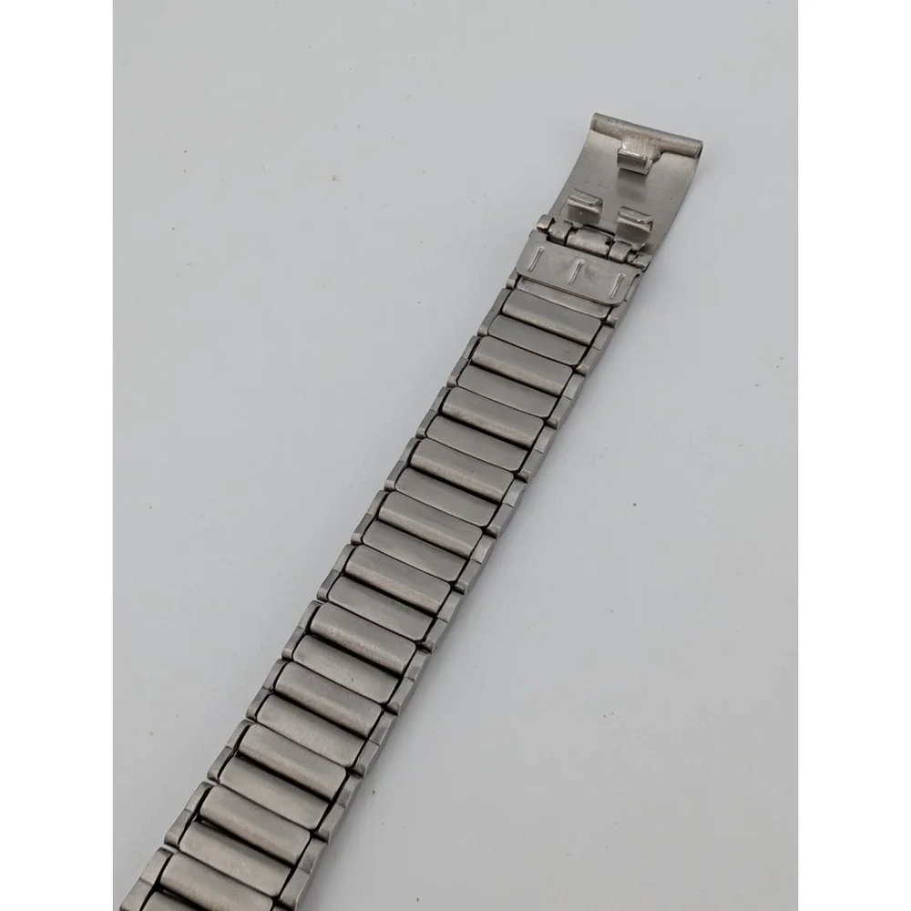 Helbros Watch Women 25mm Case Silver Adjustable Band-‎ New Battery